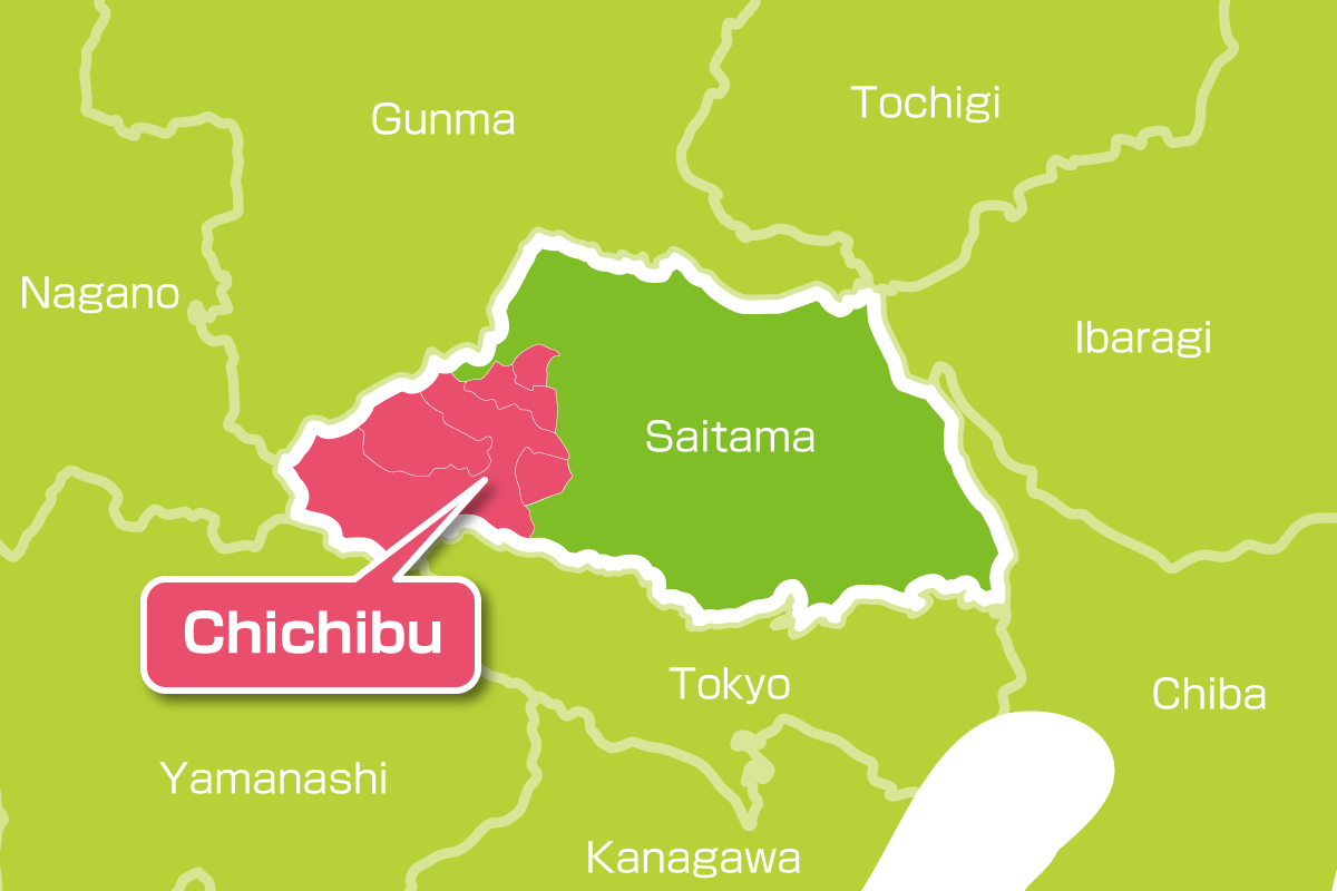 Chichibu area - Wide area map