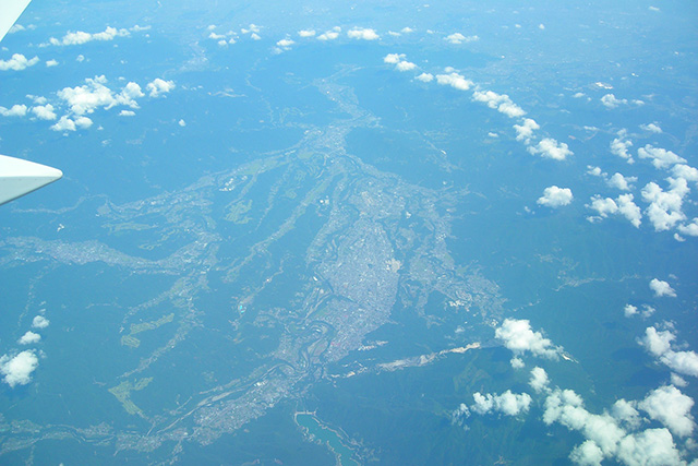 秩父地域　航空写真