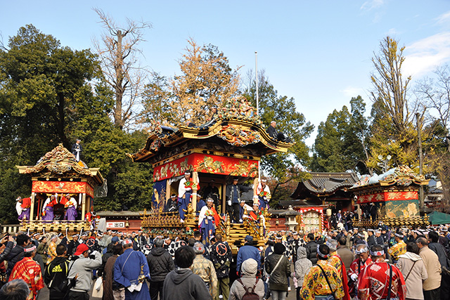 秩父神社境内（秩父夜祭）