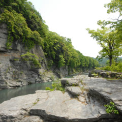 岩畳と秩父赤壁