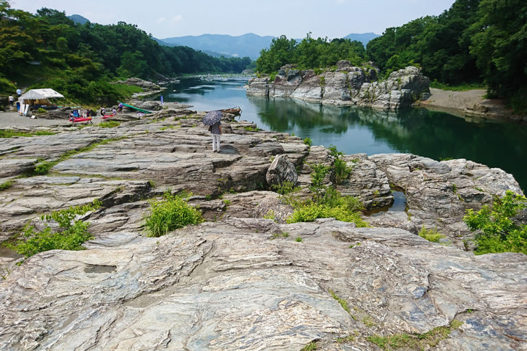 長瀞の岩畳