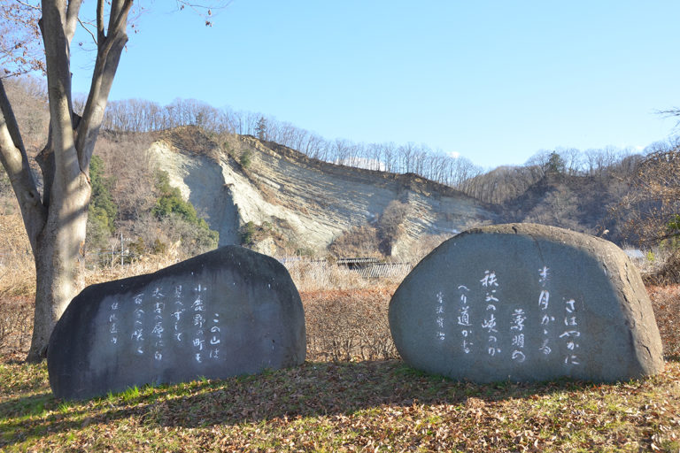 宮沢賢治と保阪嘉内の歌碑