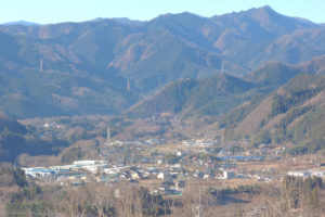 四季の道展望台から(両神方向)